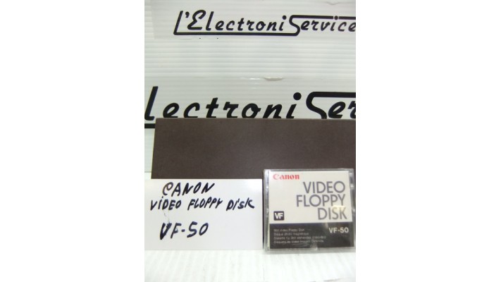 Canon VF-50 video floppy disk